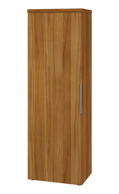 SISR 5 - 61 šatní skříň, 1-dveřová, výsuvné ramínko, levá, 1820x600x400, ořech světlý SISR 5 - 61 šatní skříň, 1-dveřová, výsuvné ramínko, levá, 1820x600x400, ořech světlý